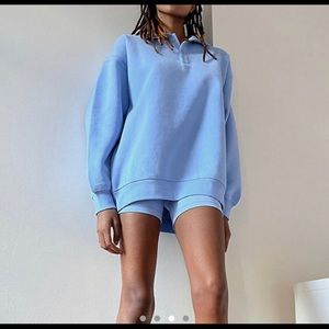 Aritzia tna COZY AF Bf Polo